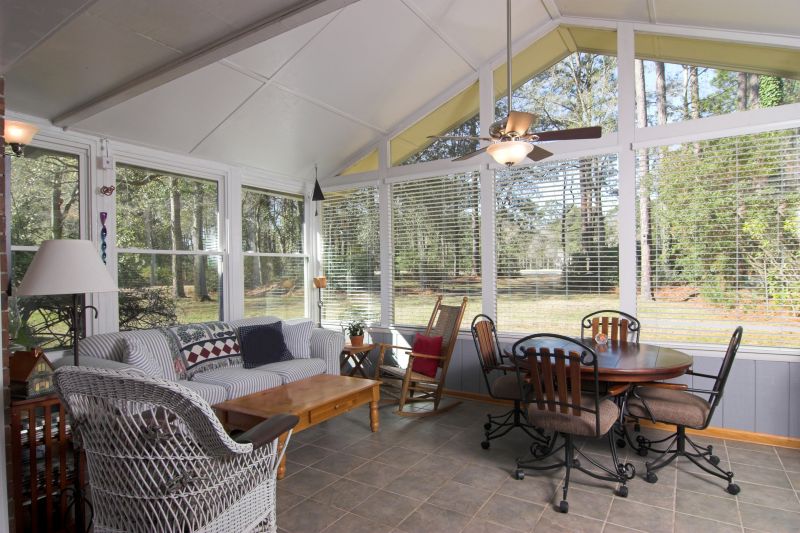 Luxury Sunroom Interior