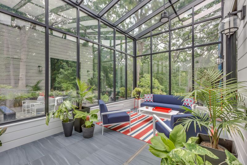 Functional Sunroom Space