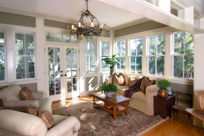 Modern Sunroom Interior
